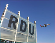 RDU sign